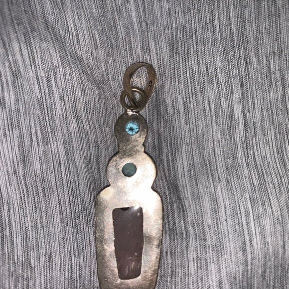 Stirling Silver Gem Pendant - Picture 3 of 3